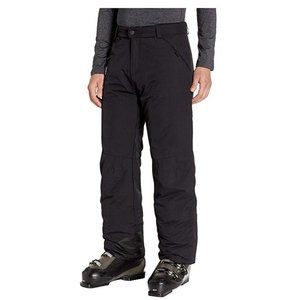 NWT White Sierra Men's Toboggan Insulated Snow Pants Size 32 Black $60 7C032